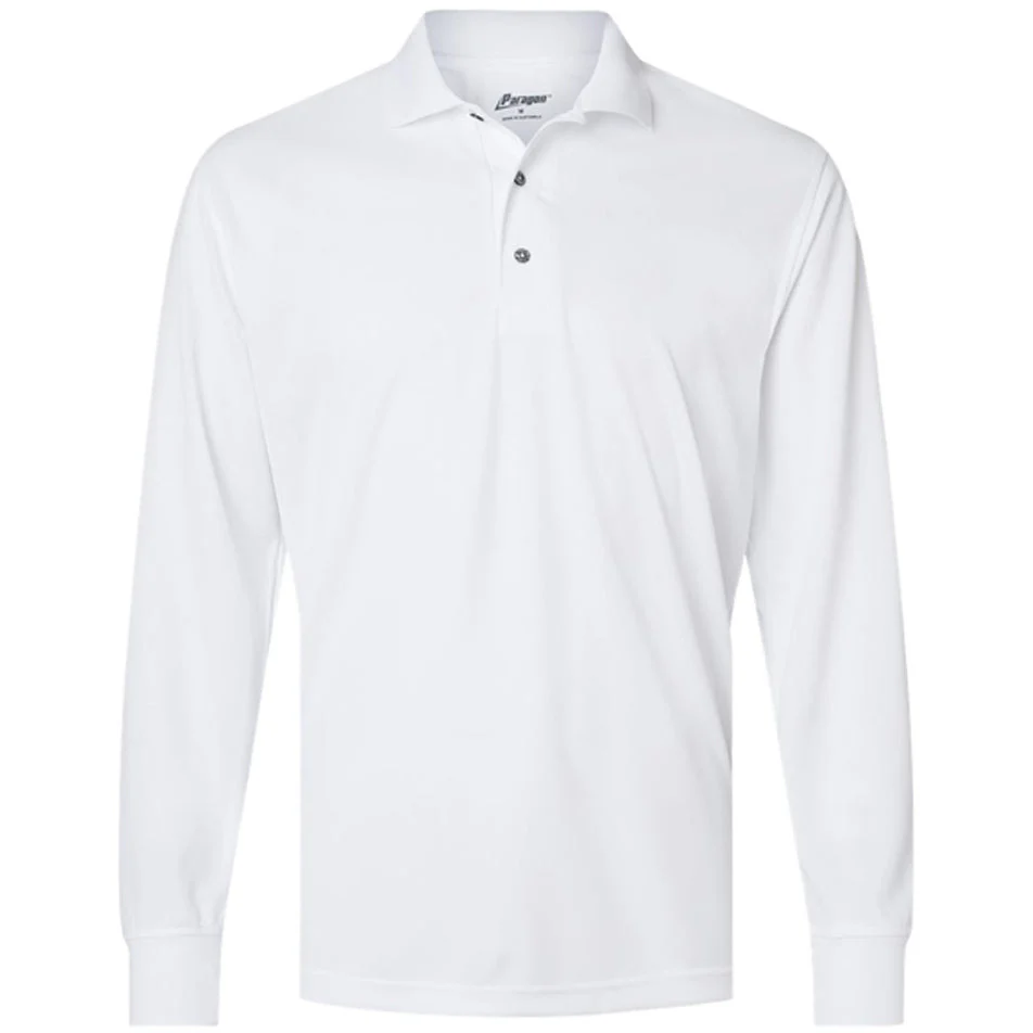 Paragon Prescott Long Sleeve Polo - Image 3