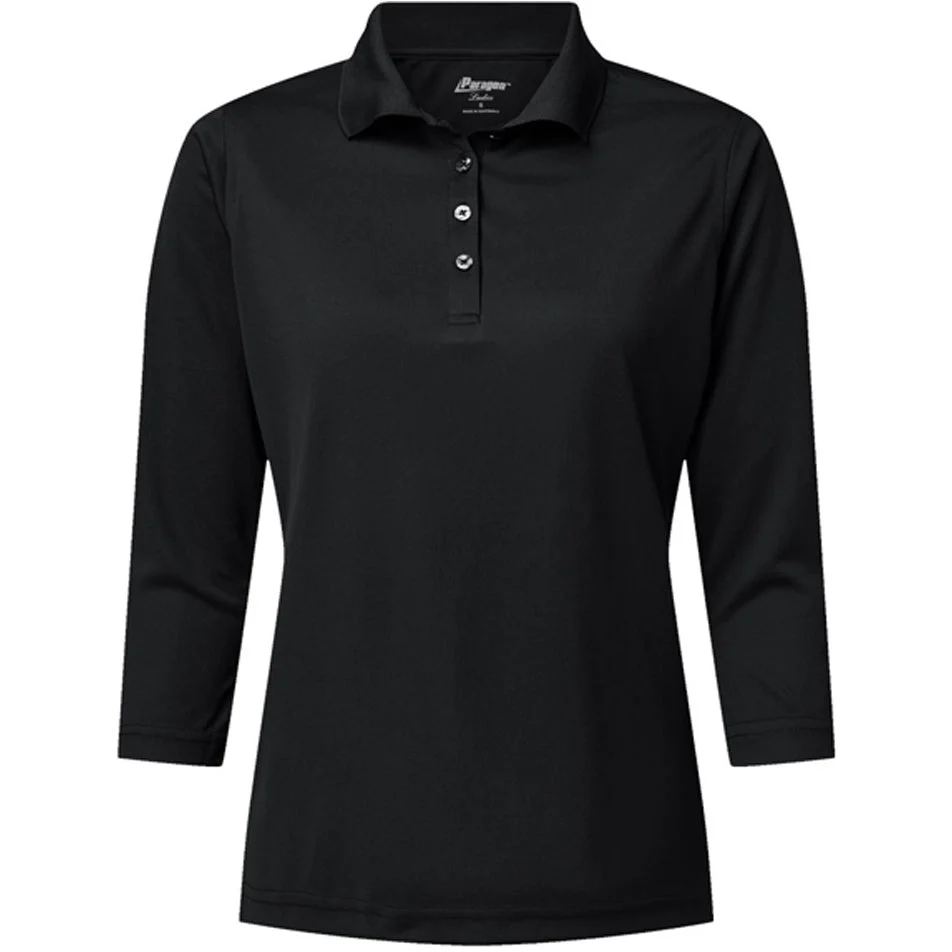 Paragon Women's Lady Palm Three-Quarter Sleeve Polo