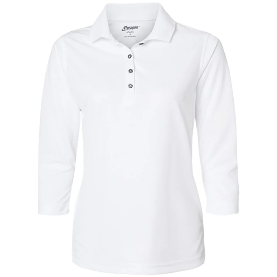 Paragon Women's Lady Palm Three-Quarter Sleeve Polo - Image 4