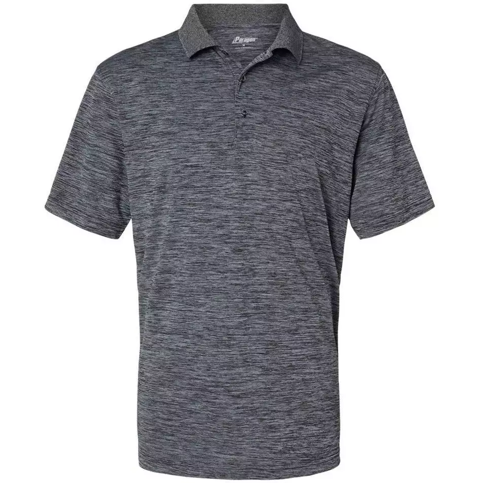 Paragon Dakota Striated Heather Polo