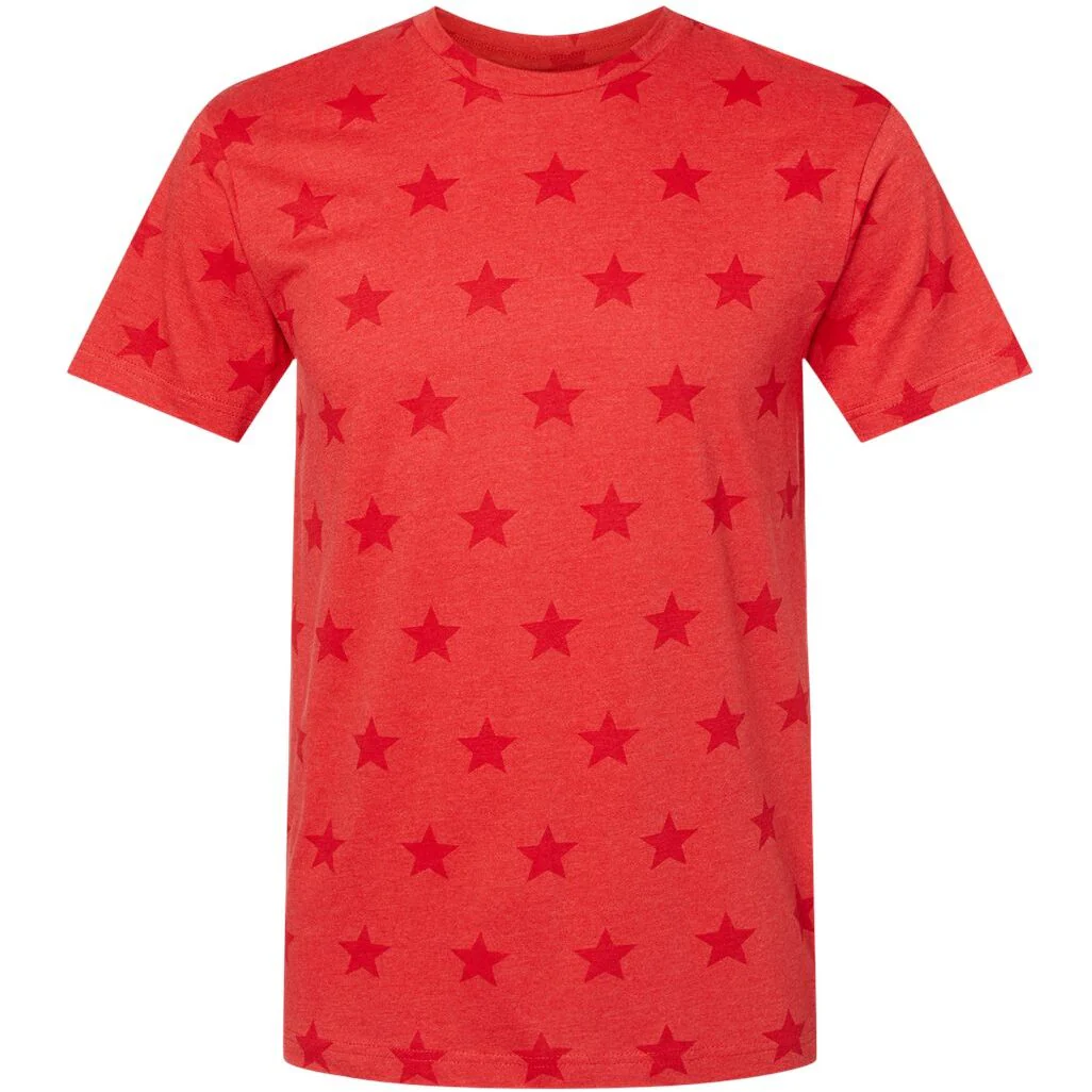 Men's Star Print Tee - Image 3