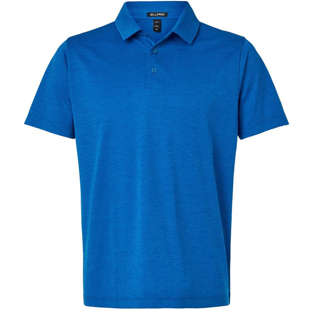 AllPro Men's Performance Mélange Polo - Image 4