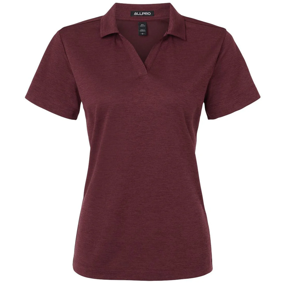AllPro Women's Performance Mélange Polo - Image 3