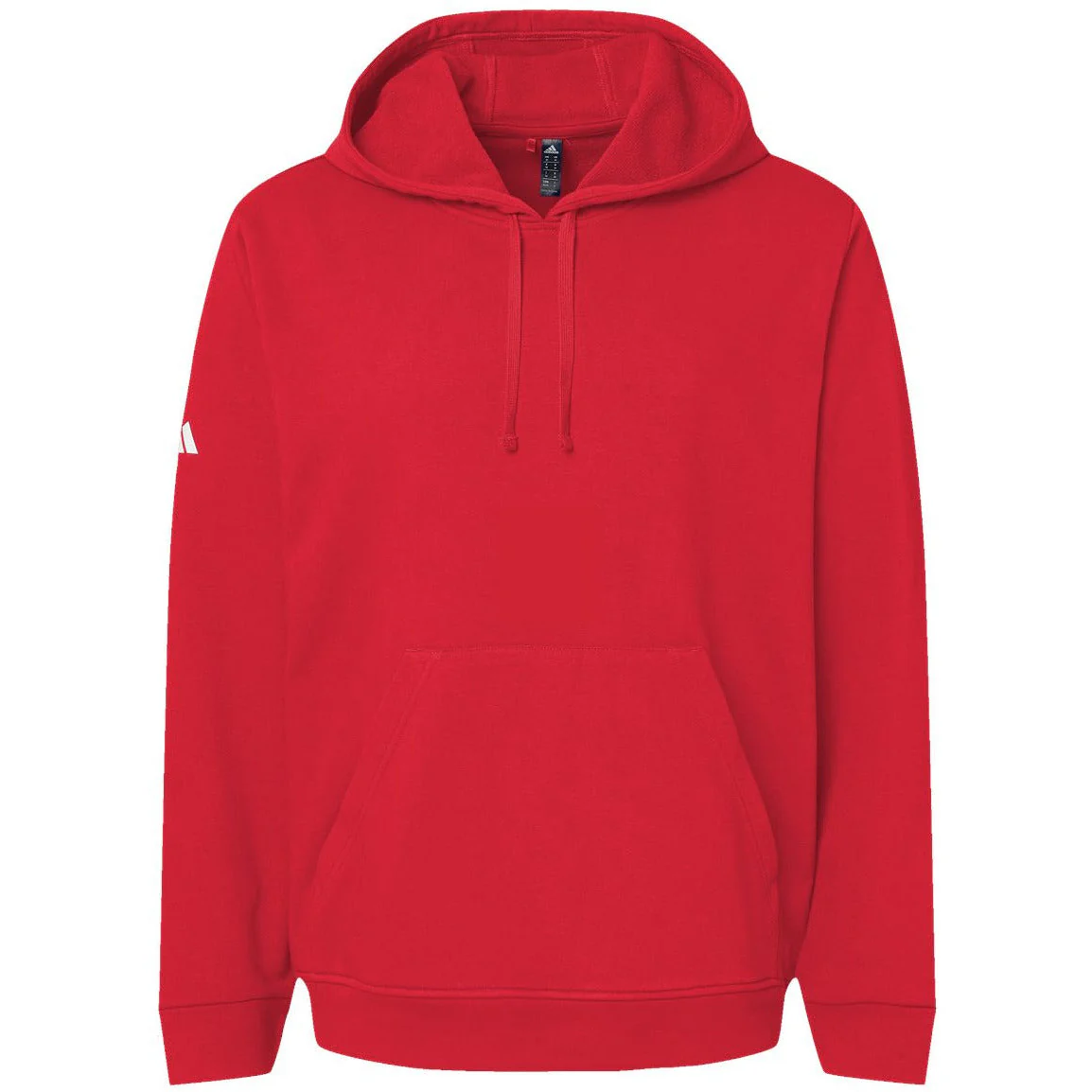 Adidas Fleece Hooded Sweatshirt - Image 3