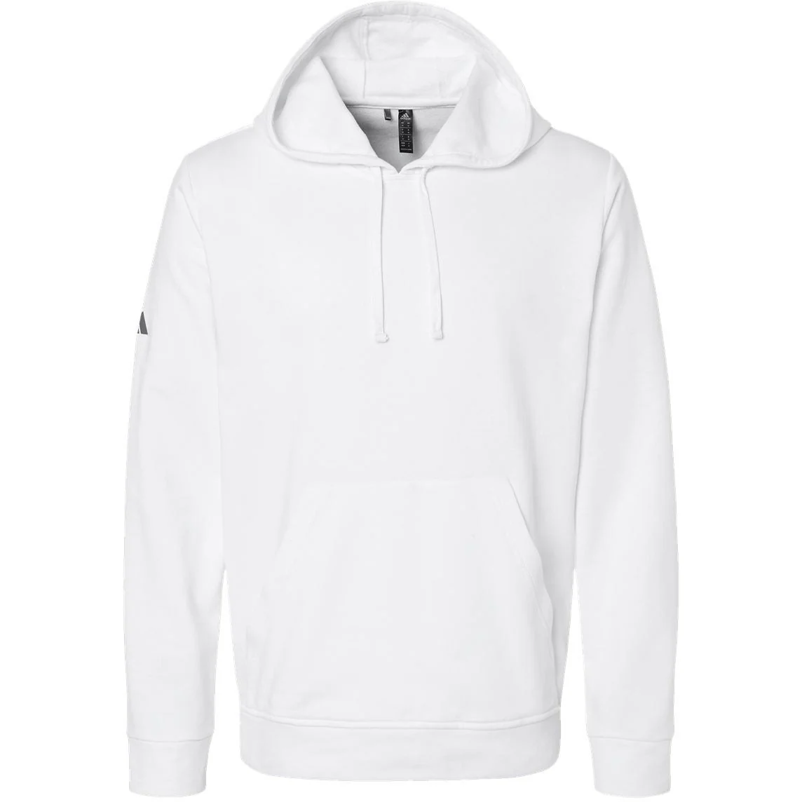 Adidas Fleece Hooded Sweatshirt - Image 4
