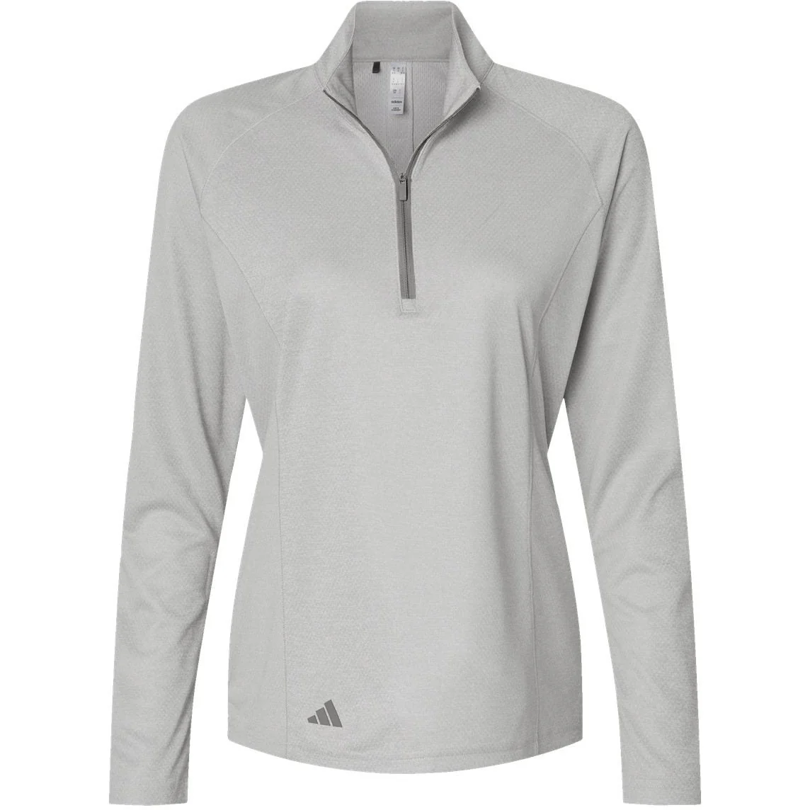 Adidas Women's Space Dyed Quarter-Zip Pullover - Image 2