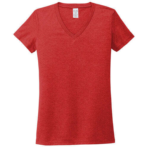 Allmade ® Women's Tri-Blend V-Neck Tee - Image 5