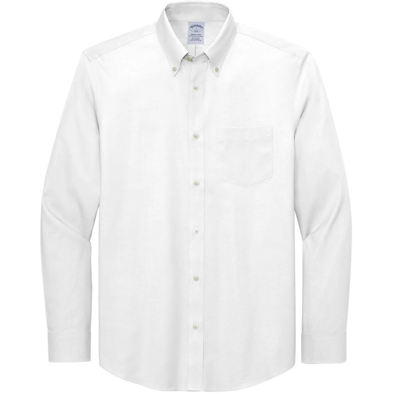 Brooks Brothers® Wrinkle-Free Stretch Pinpoint Shirt - Image 2