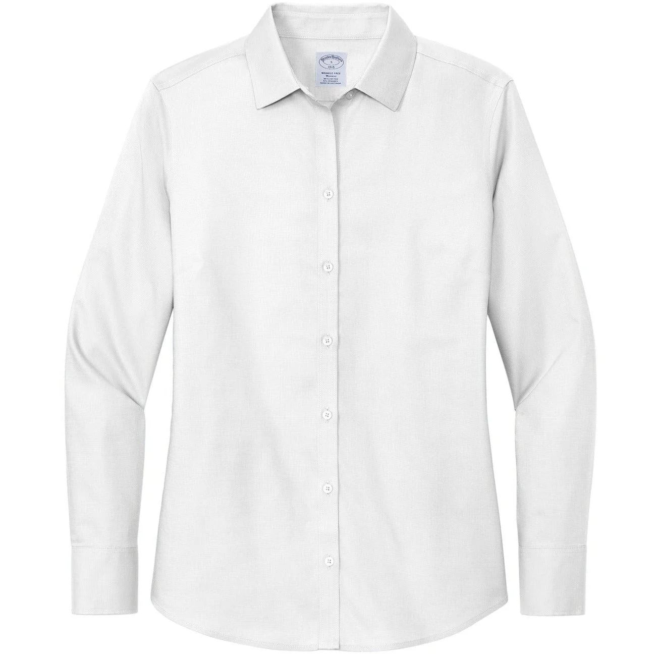 Brooks Brothers® Women's Wrinkle-Free Stretch Nailhead Shirt - Image 2