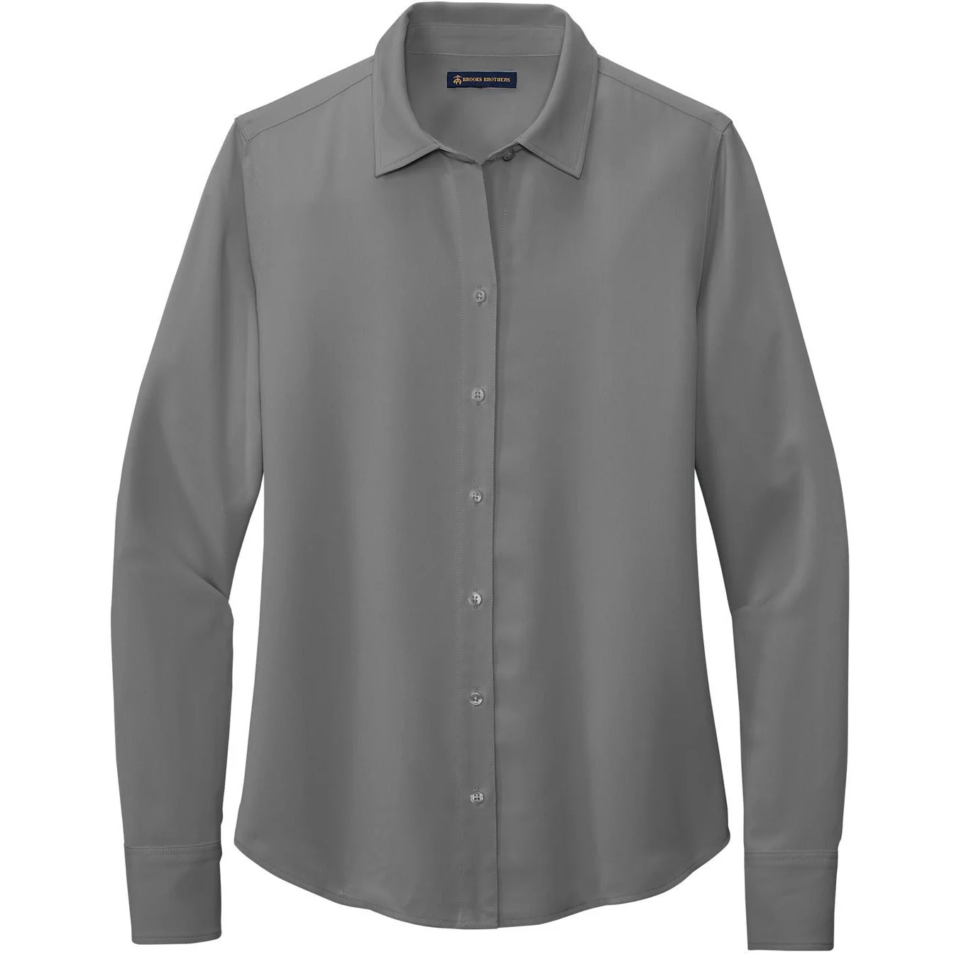 Brooks Brothers® Women's Full-Button Satin Blouse - Image 3