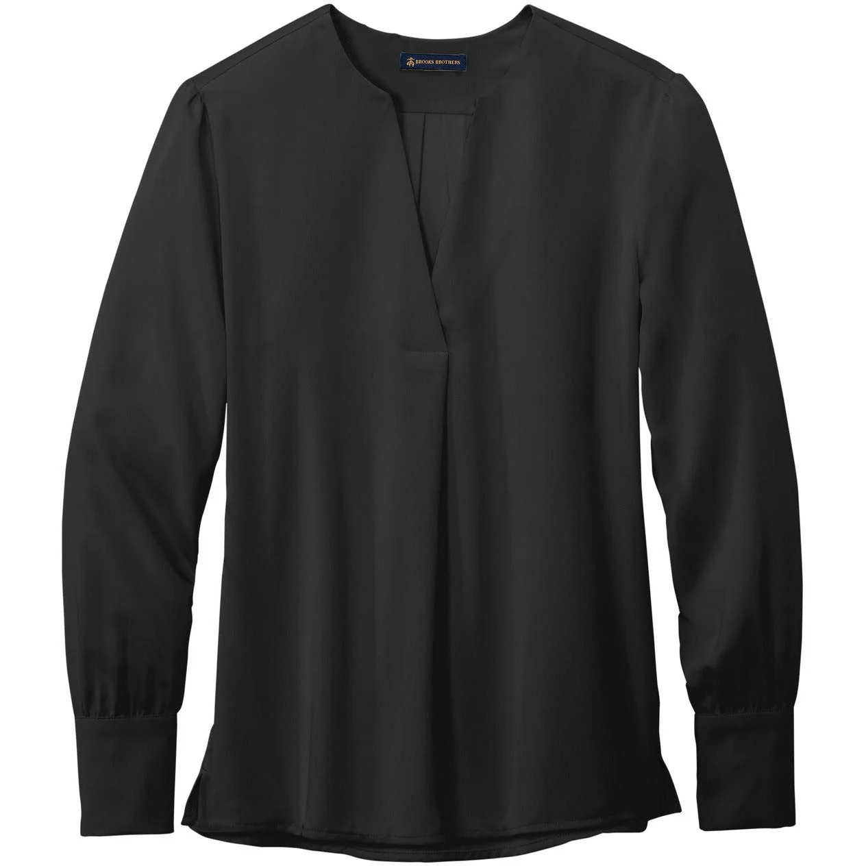 Brooks Brothers® Women's Open-Neck Satin Blouse