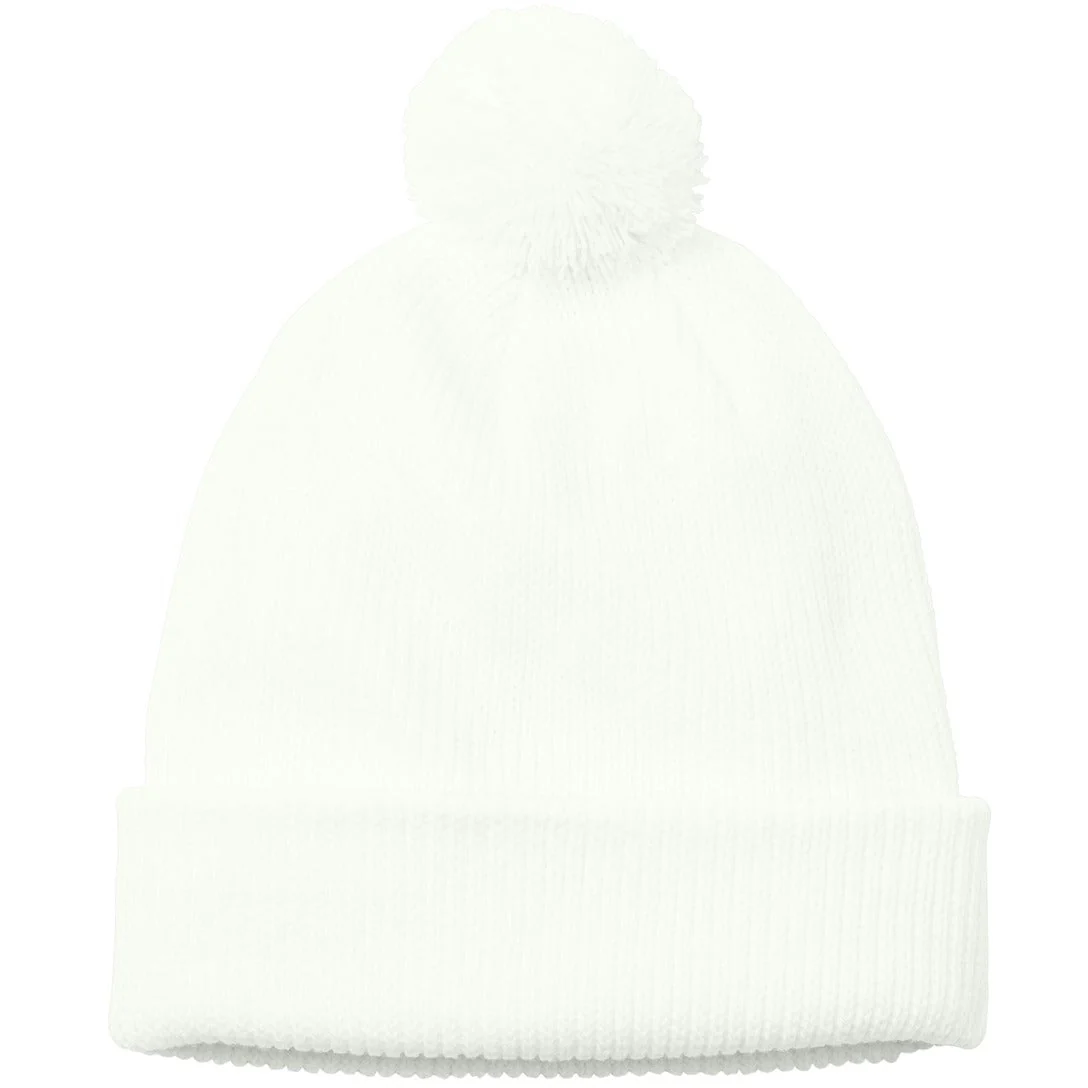 Port Authority Cozy Pom Beanie - Image 3