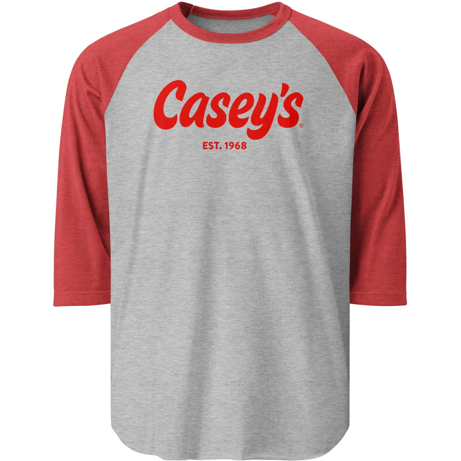 Casey's 3/4 sleeve raglan shirt