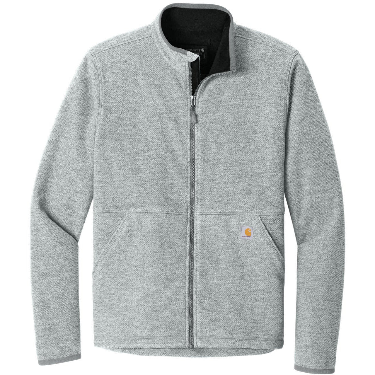 Carhartt® Textured Full-Zip Fleece Jacket - Image 3