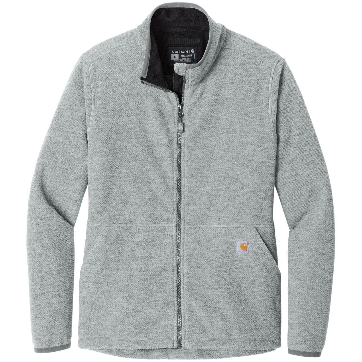 Carhartt® Women's Textured Full-Zip Fleece Jacket - Image 2
