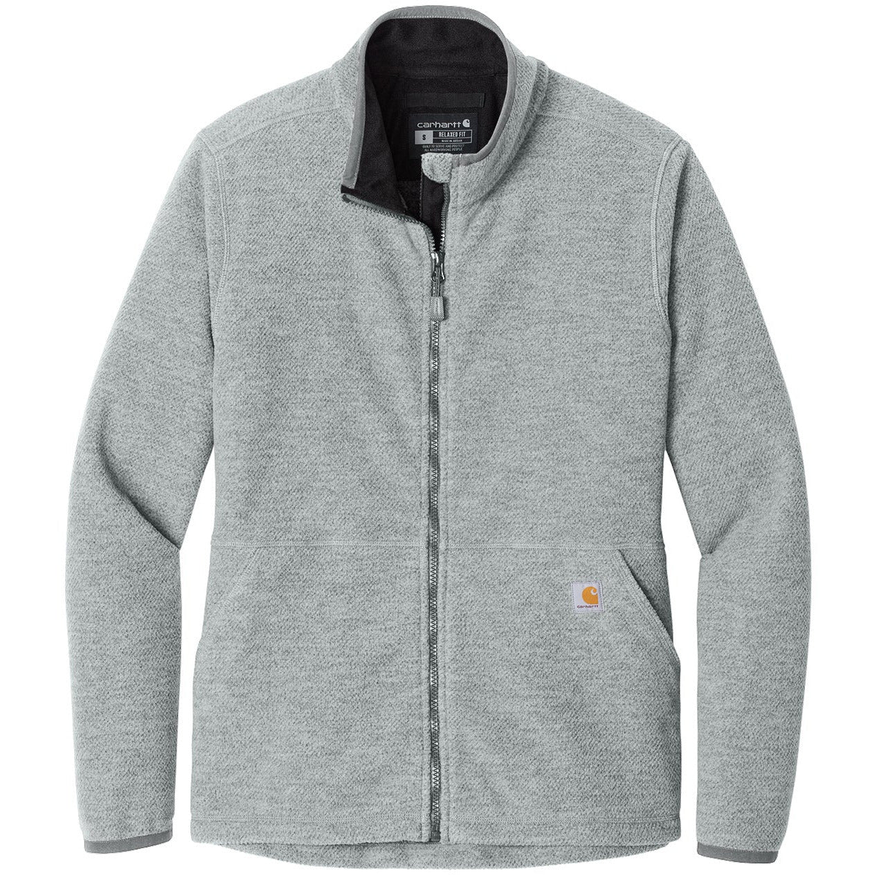 Carhartt® Women's Textured Full-Zip Fleece Jacket - Image 3