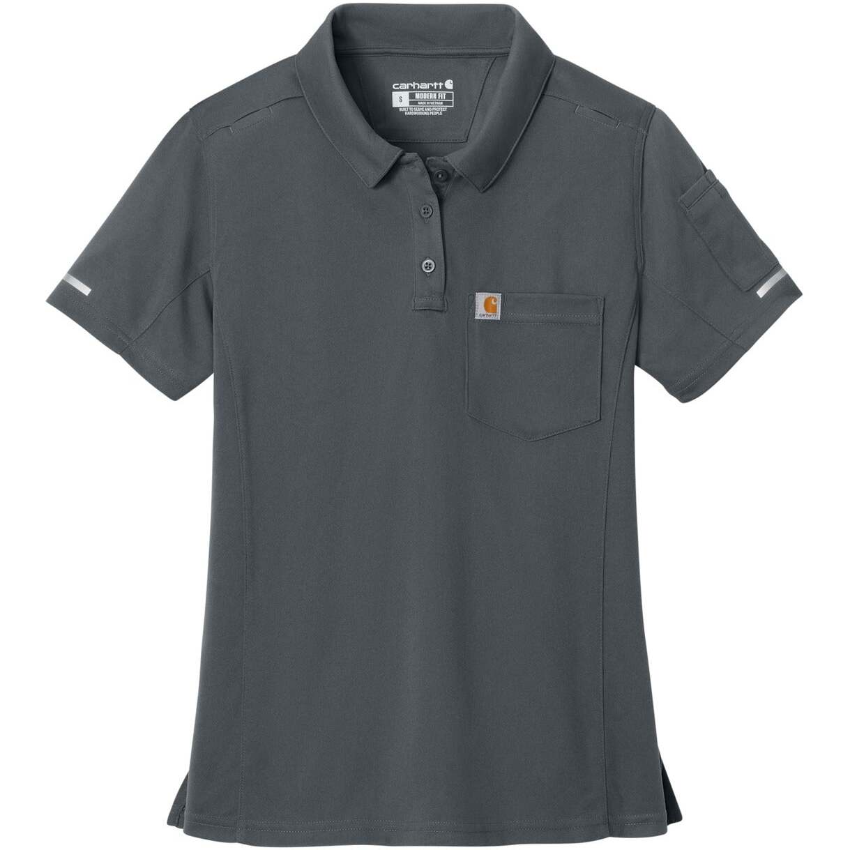 Carhartt® Women’s FLD & RSCU Polo - Image 2