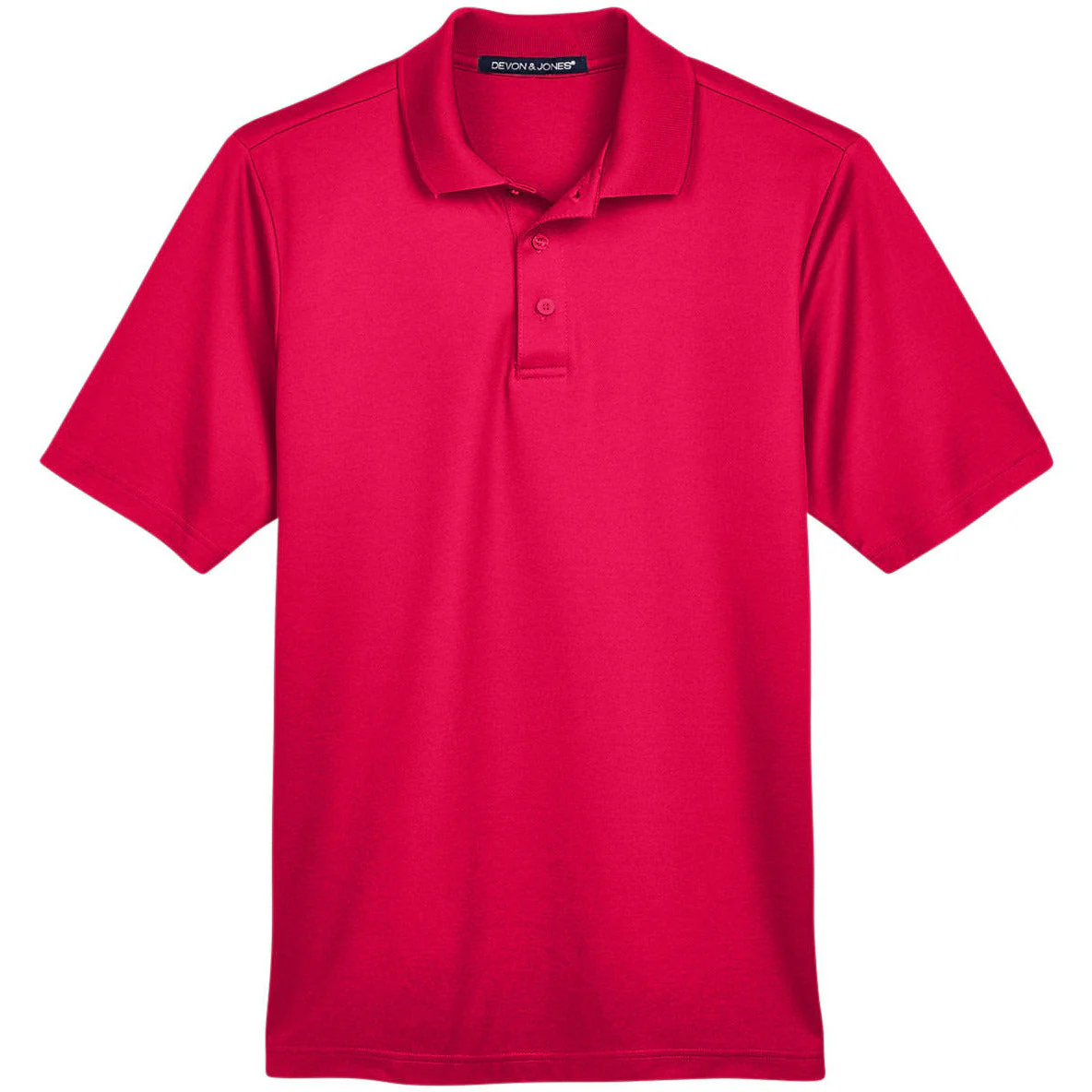 Devon & Jones Men's CrownLux Performance® Plaited Polo - Image 3