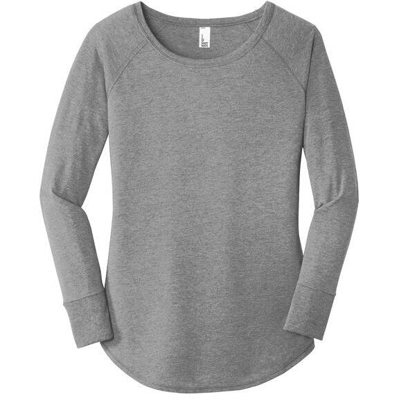 District ® Women's Perfect Tri ® Long Sleeve Tunic Tee - Image 2
