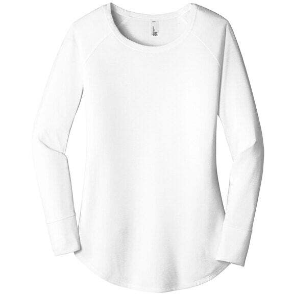 District ® Women's Perfect Tri ® Long Sleeve Tunic Tee - Image 3