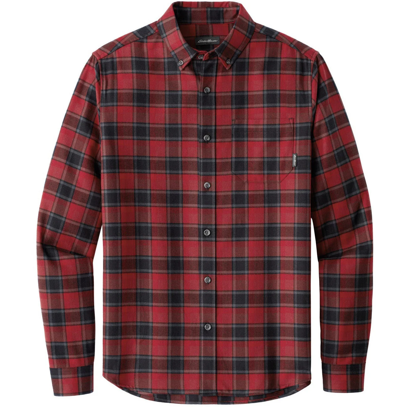 Eddie Bauer® Long Sleeve Favorite Flannel Plaid Shirt - Image 2