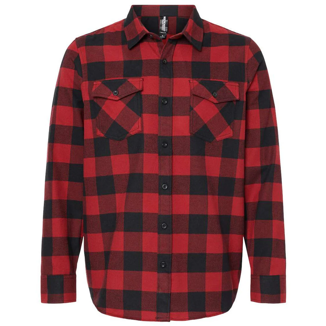 Independent Trading Co. Flannel Shirt - Image 3