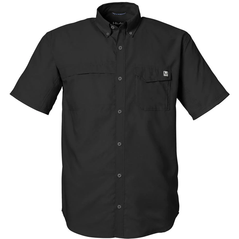 HUK Men's Tide Point Short Sleeve Shirt