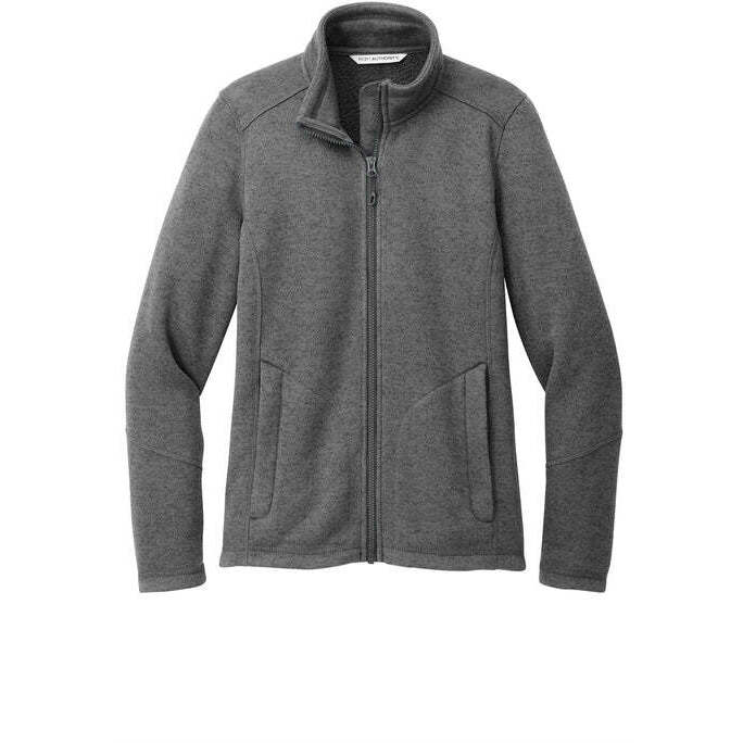 Port Authority Ladies Arc Sweater Fleece Jacket - Image 2
