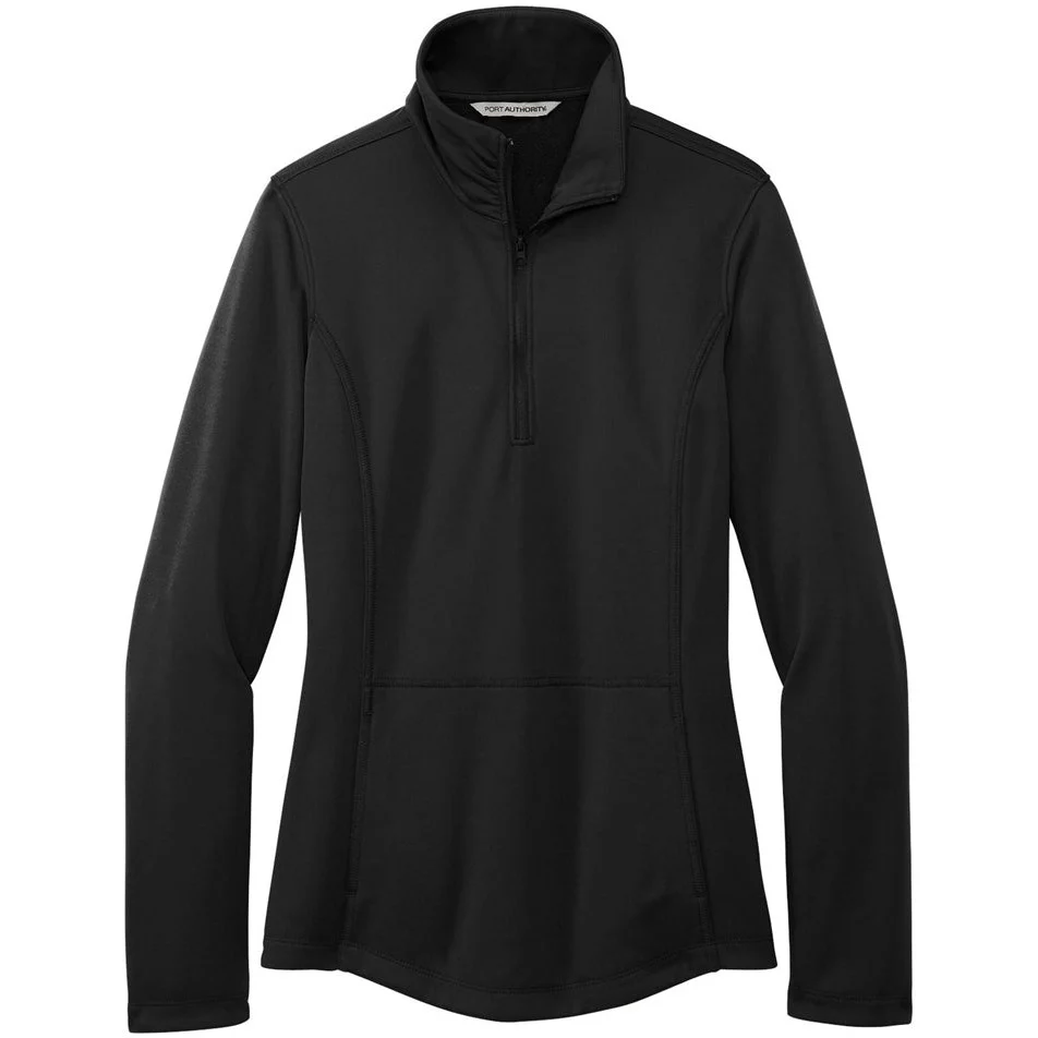 Port Authority® Ladies Smooth Fleece 1/4-Zip