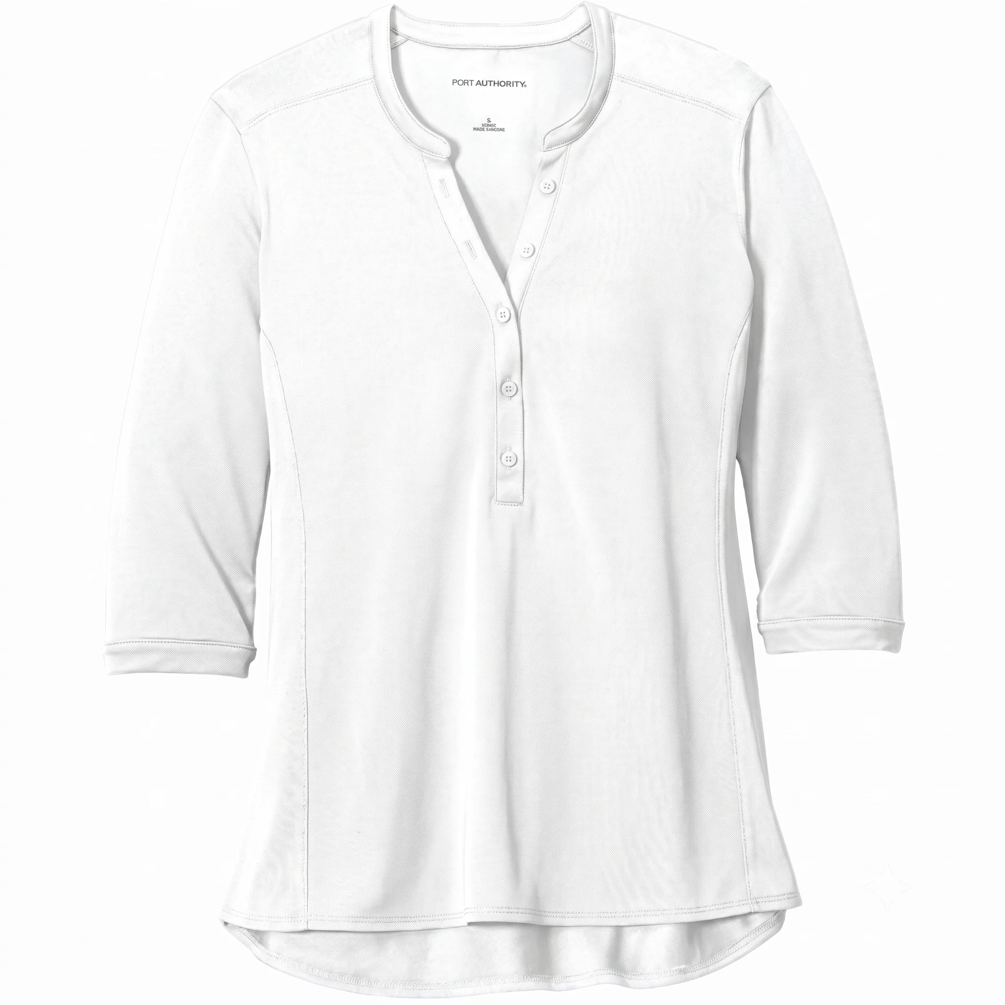 Port Authority ® Ladies UV Choice Pique Henley - Image 4