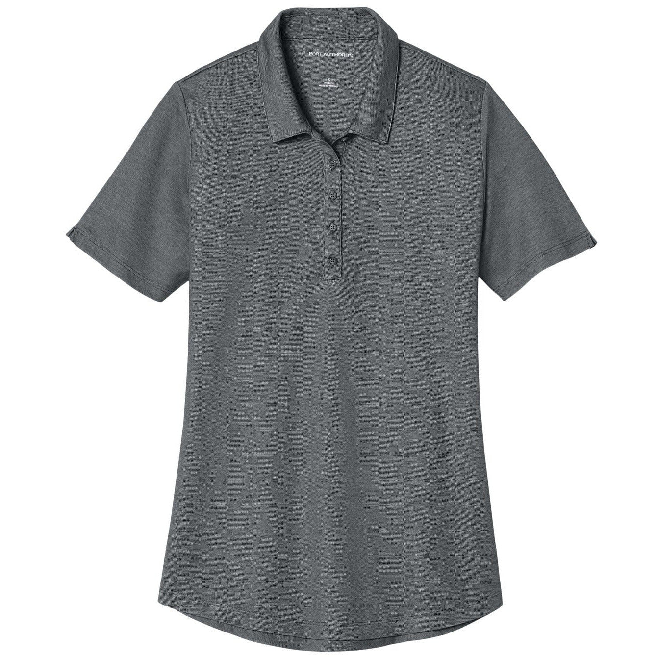 Port Authority® Women's Fine Pique Blend Polo - Image 2