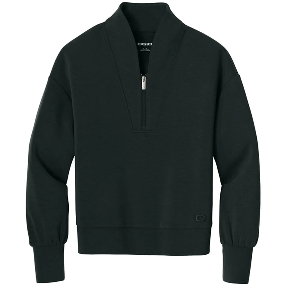 OGIO Women's Transcend 1/4-Zip - Image 2
