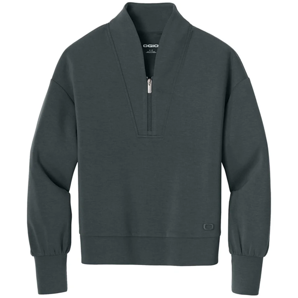 OGIO Women's Transcend 1/4-Zip - Image 3