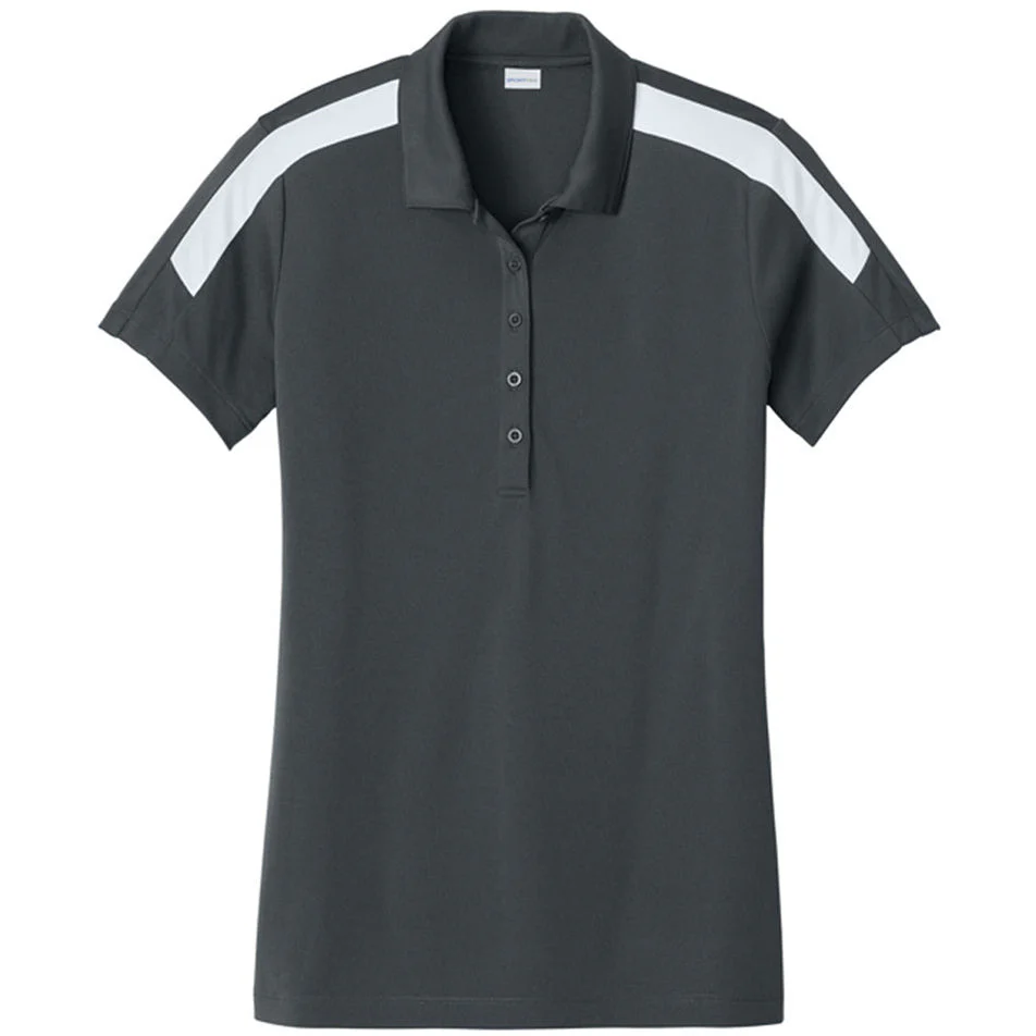 Sport-Tek Women's Competitor United Polo - Image 3
