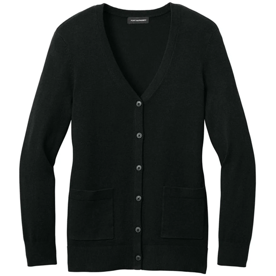 Port Authority Women's Easy Care Button-Up Cardigan Sweater - Image 2