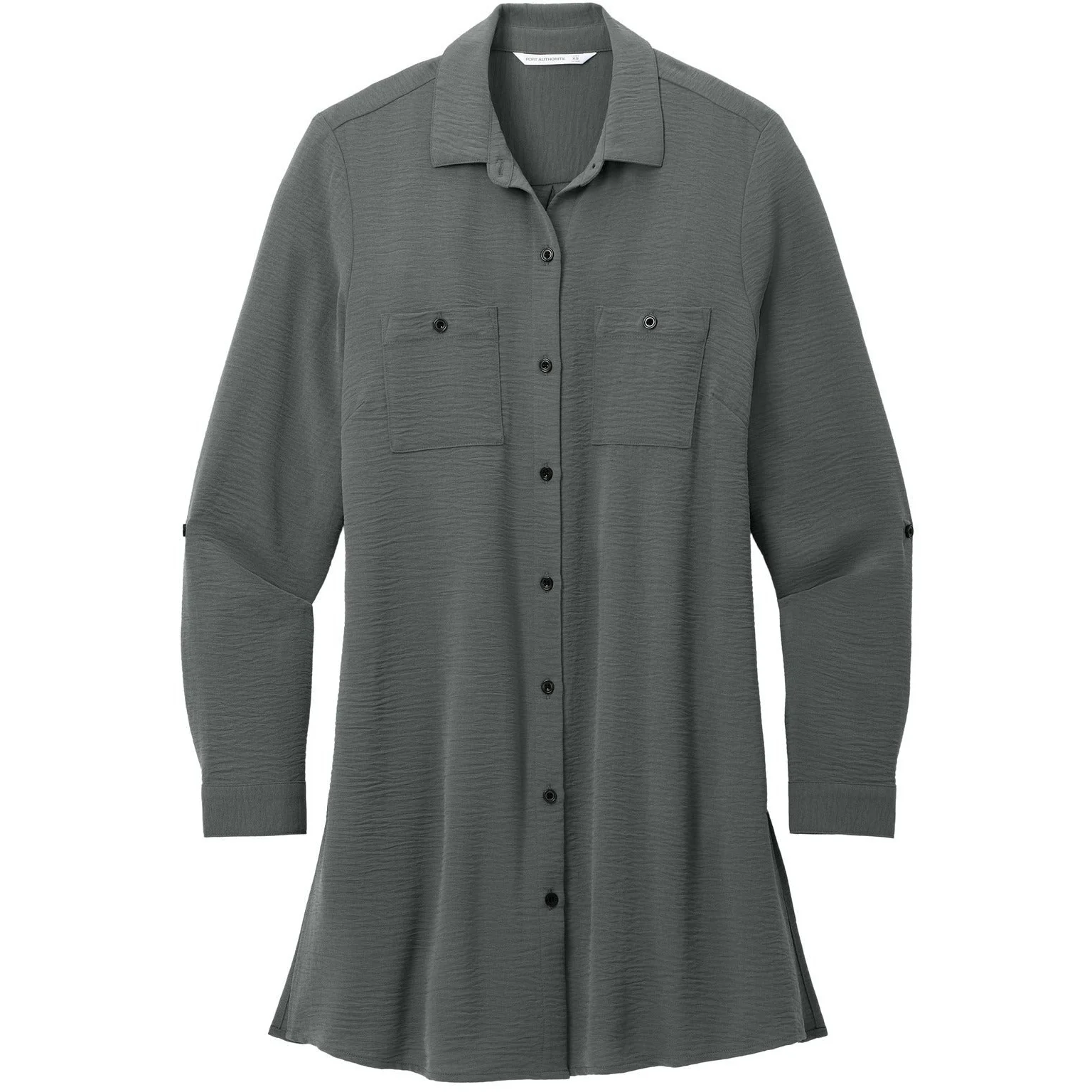 Port Authority® Women's Textured Crepe Long Tunic - Image 2