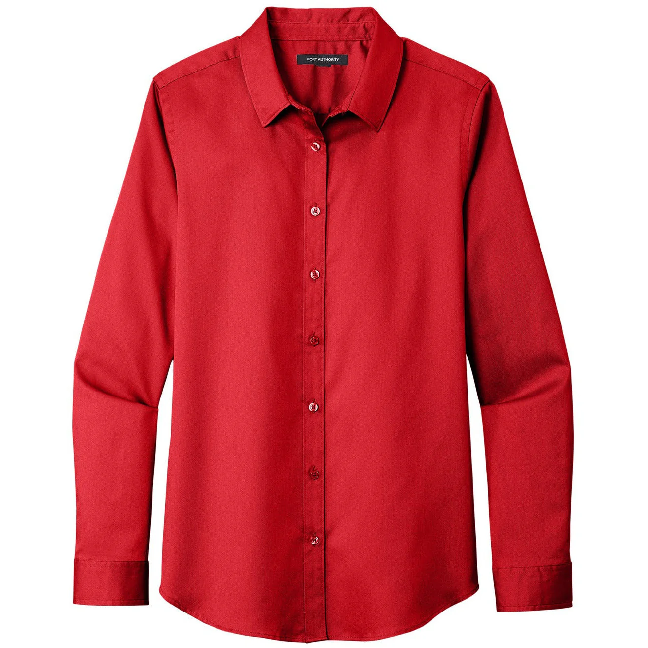 Port Authority® Women's Long Sleeve SuperPro React™Twill Shirt - Image 3