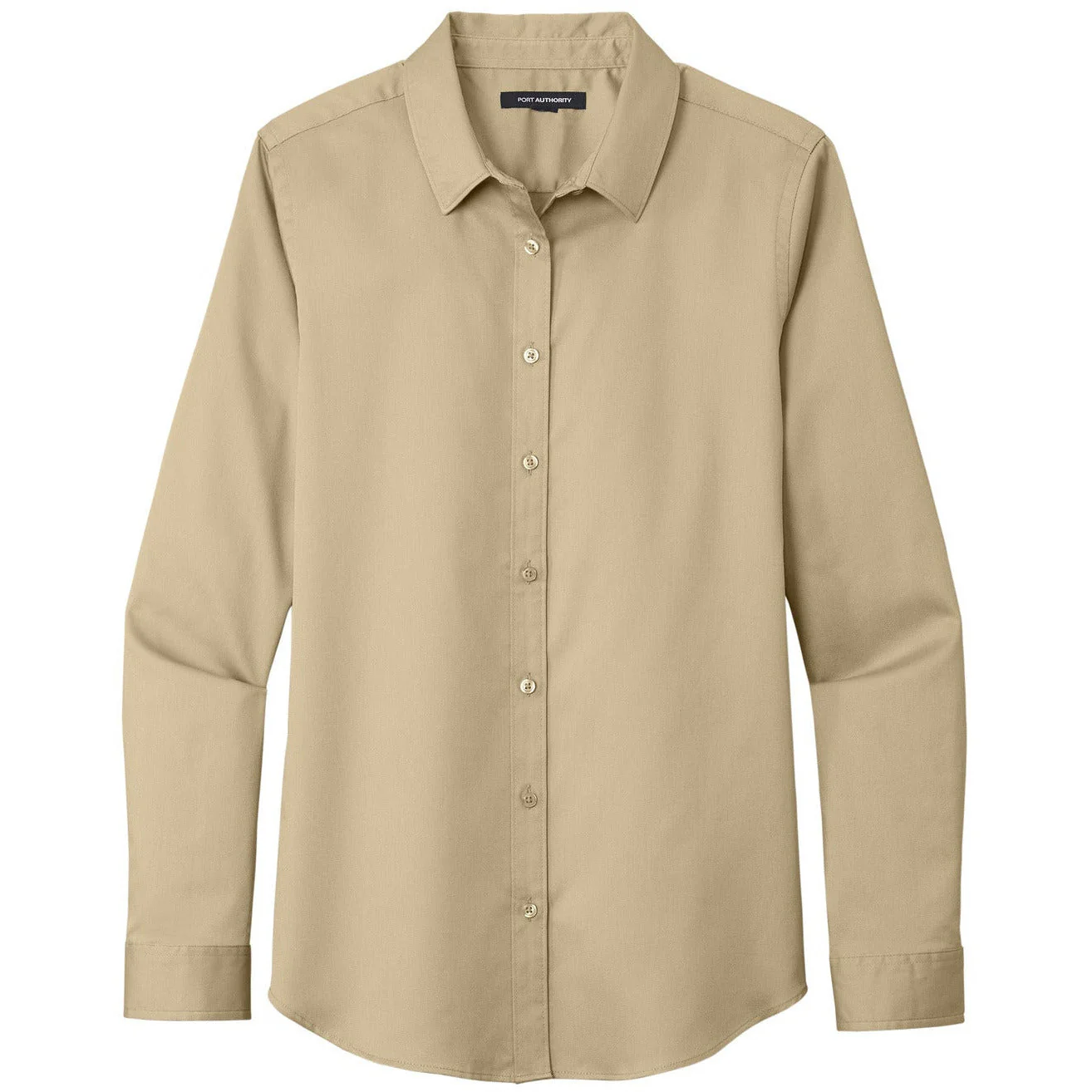 Port Authority® Women's Long Sleeve SuperPro React™Twill Shirt - Image 5