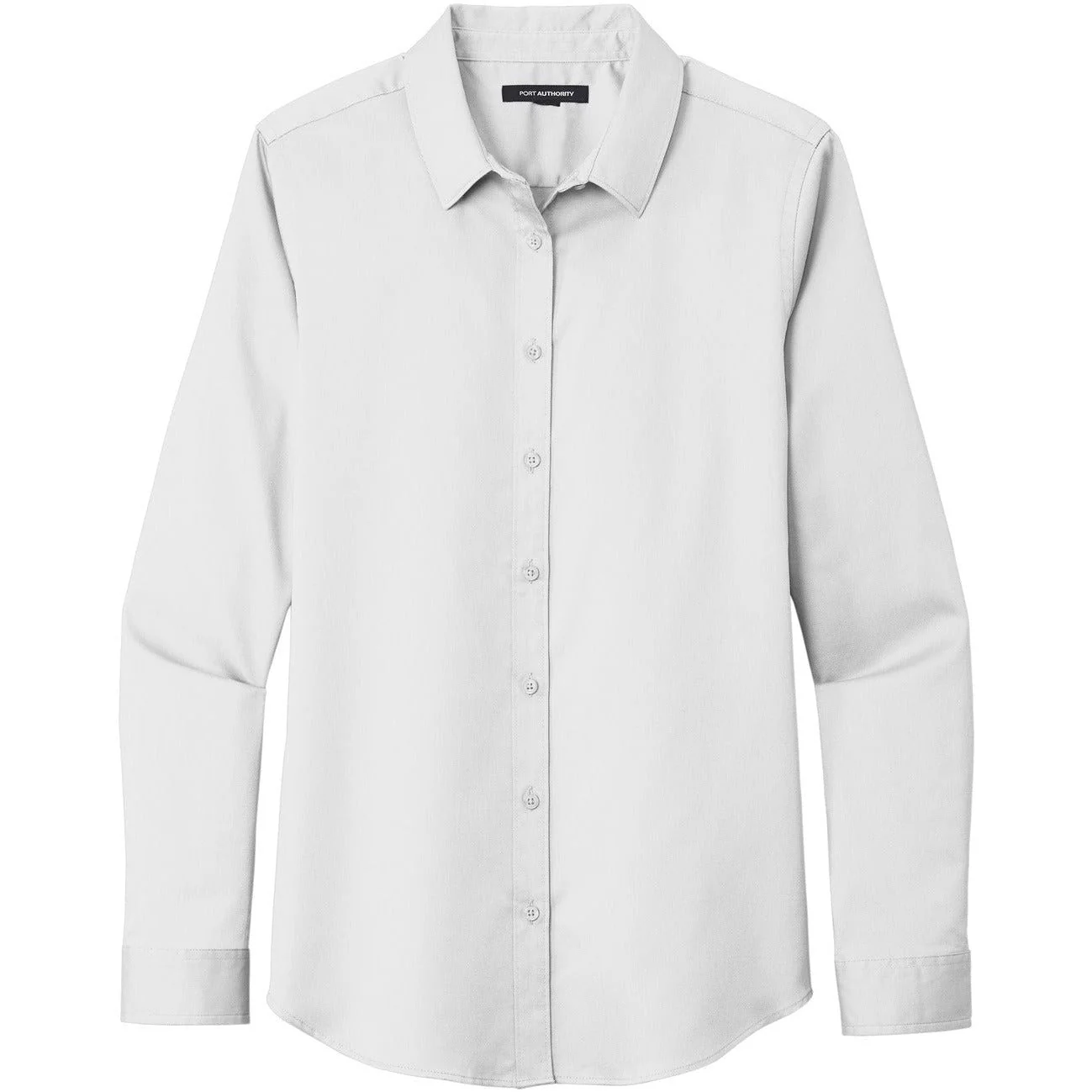 Port Authority® Women's Long Sleeve SuperPro React™Twill Shirt - Image 6