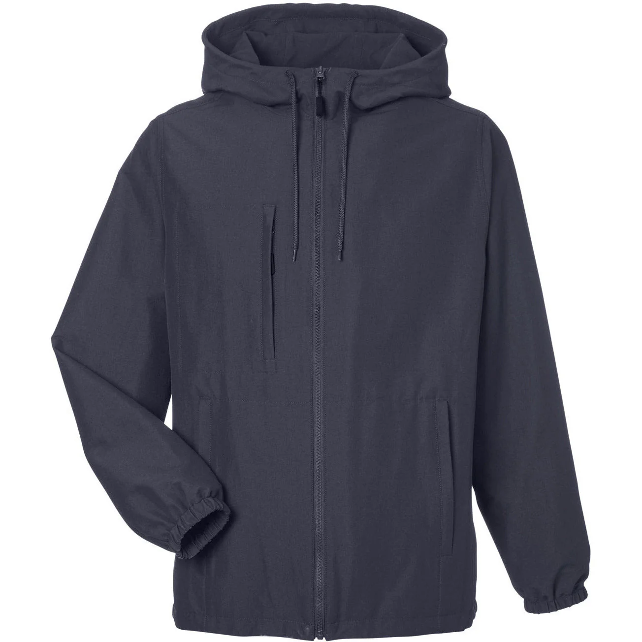 Harriton Unisex Flex Twill Hooded Jacket - Image 2