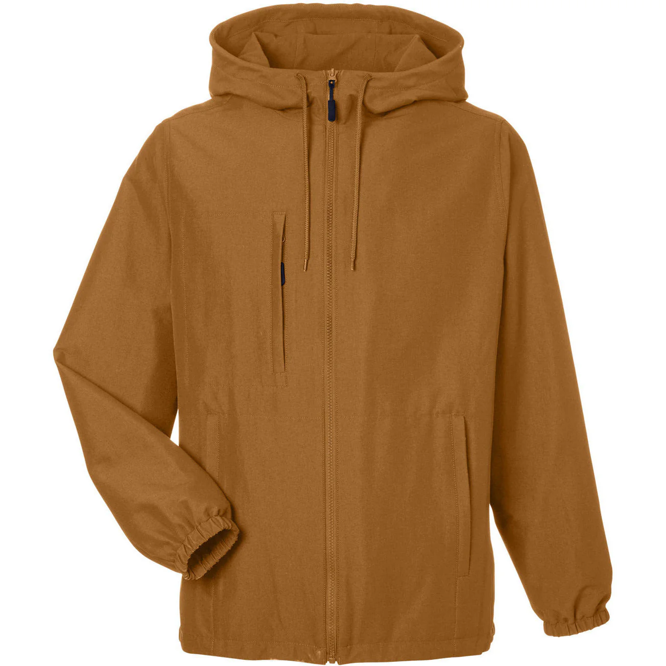 Harriton Unisex Flex Twill Hooded Jacket - Image 3
