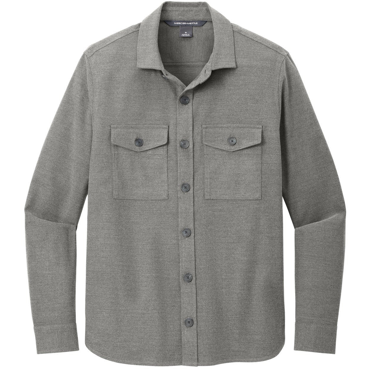 Mercer+Mettle® Long Sleeve Twill Overshirt - Image 2