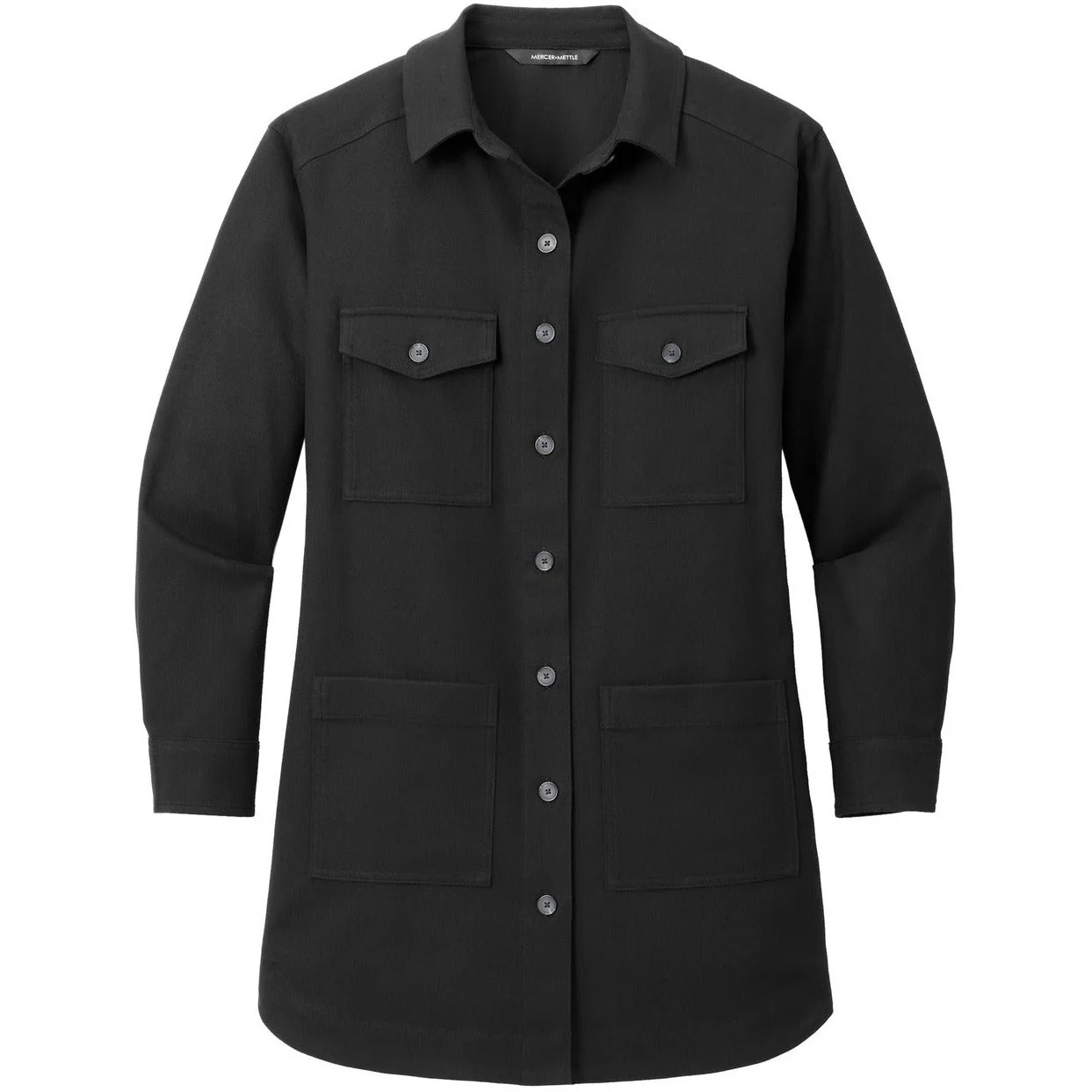 Mercer+Mettle® Women's Long Sleeve Twill Overshirt