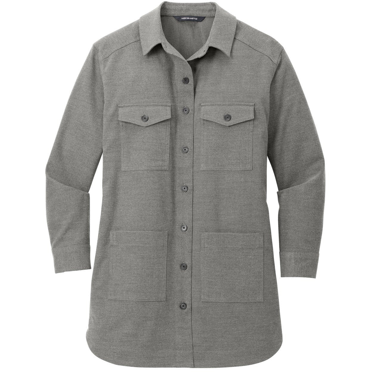 Mercer+Mettle® Women's Long Sleeve Twill Overshirt - Image 2