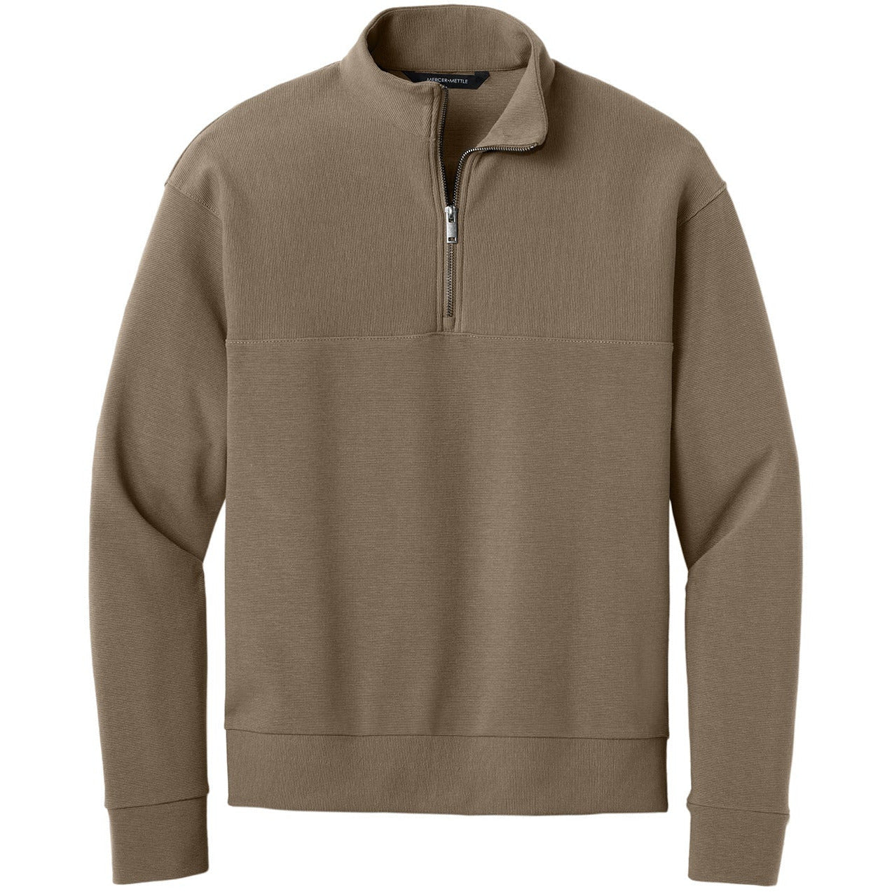 Mercer+Mettle® Linear Texture 1/4-Zip - Image 3