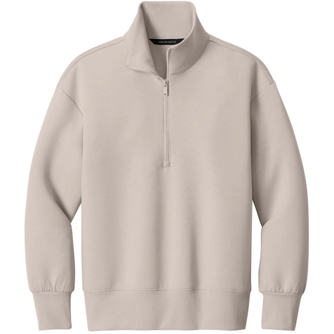 Mercer+Mettle® Women’s Soft Spacer 1/4-Zip - Image 3