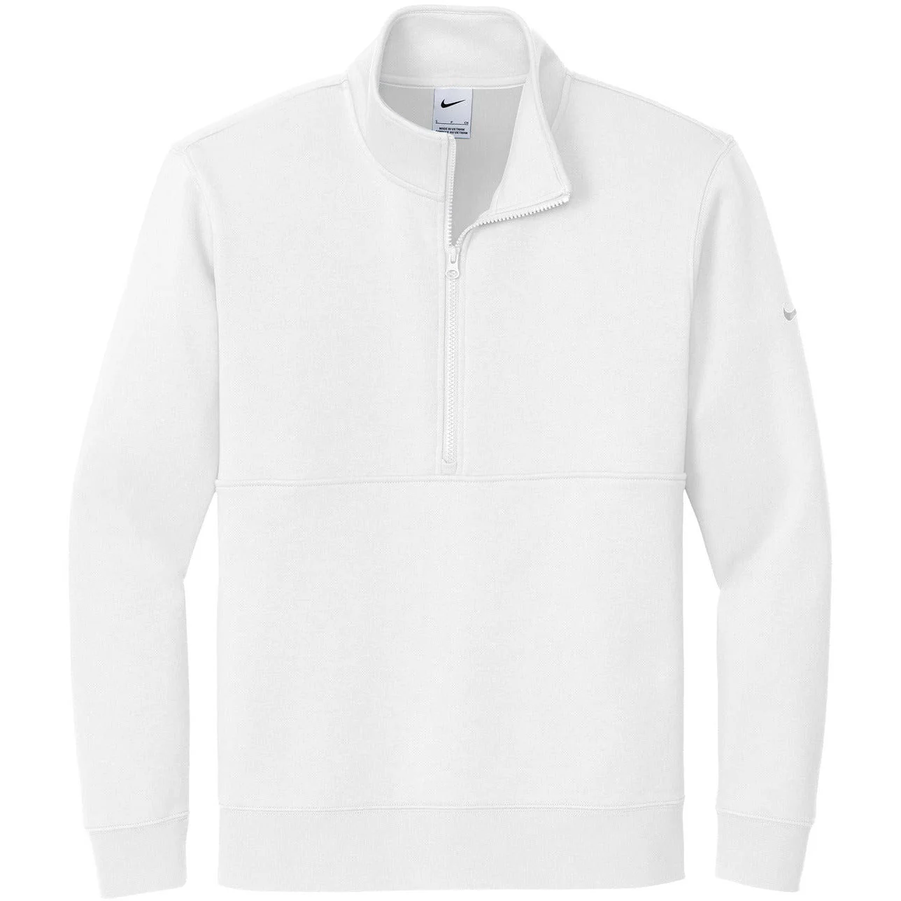 Nike Club Fleece Sleeve Swoosh 1/2-Zip - Image 3