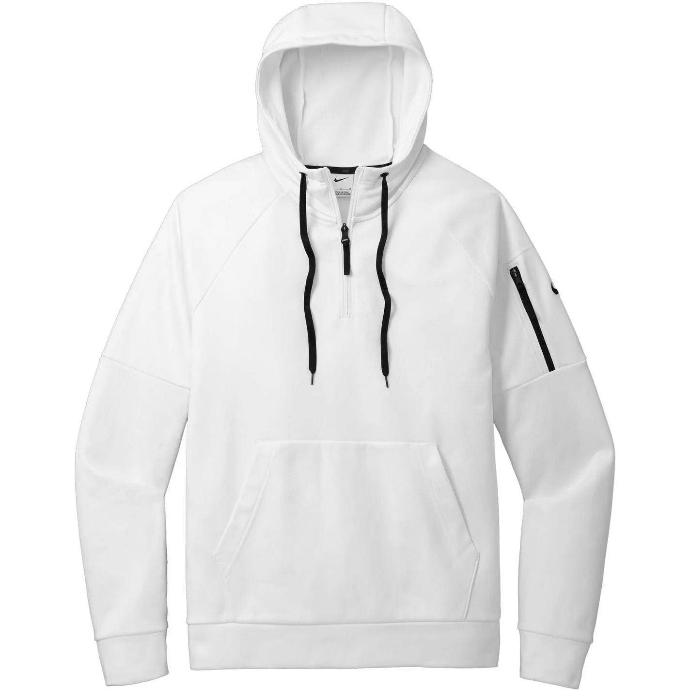 Nike Therma-FIT Pocket 1/4-Zip Fleece Hoodie - Image 3