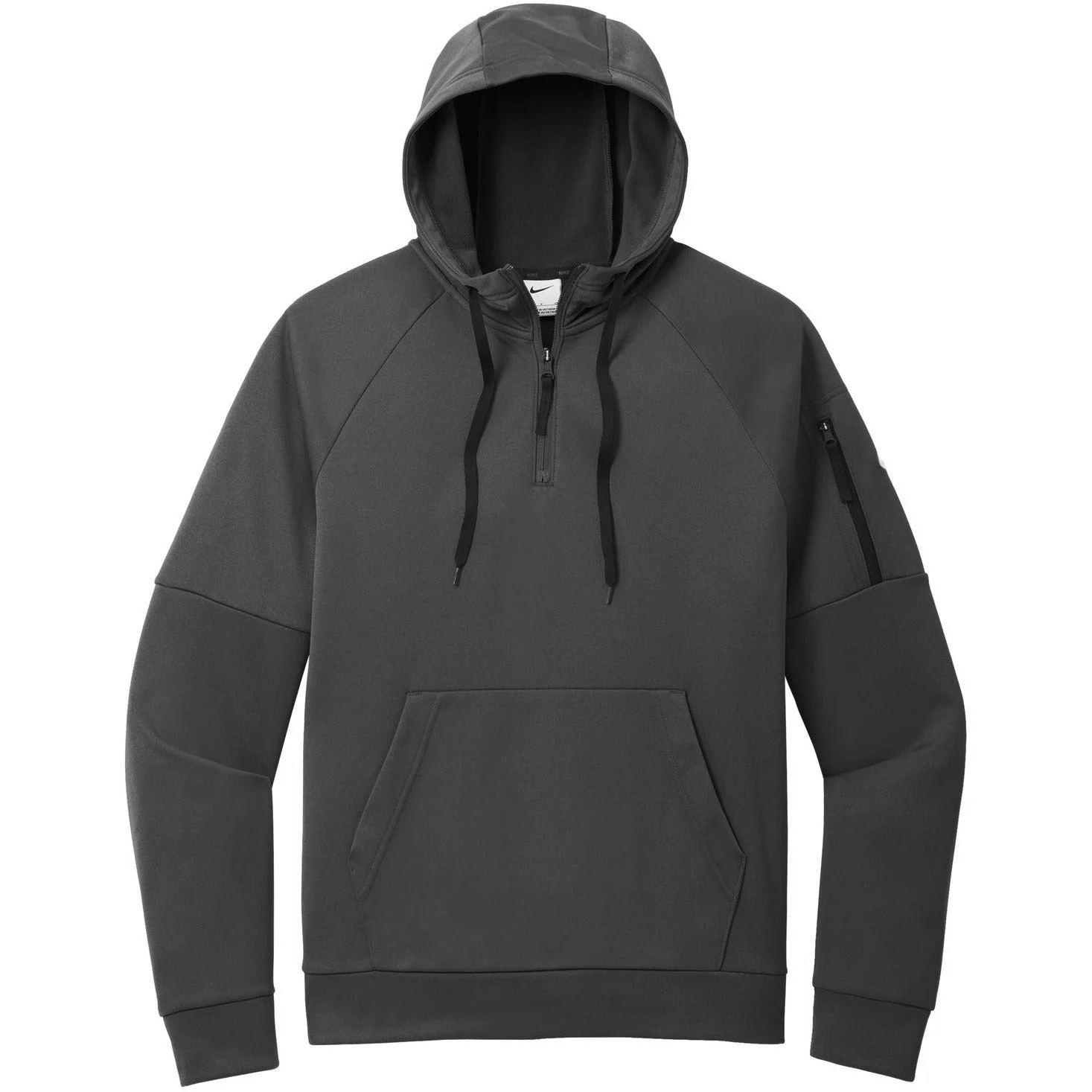 Nike Therma-FIT Pocket 1/4-Zip Fleece Hoodie - Image 4