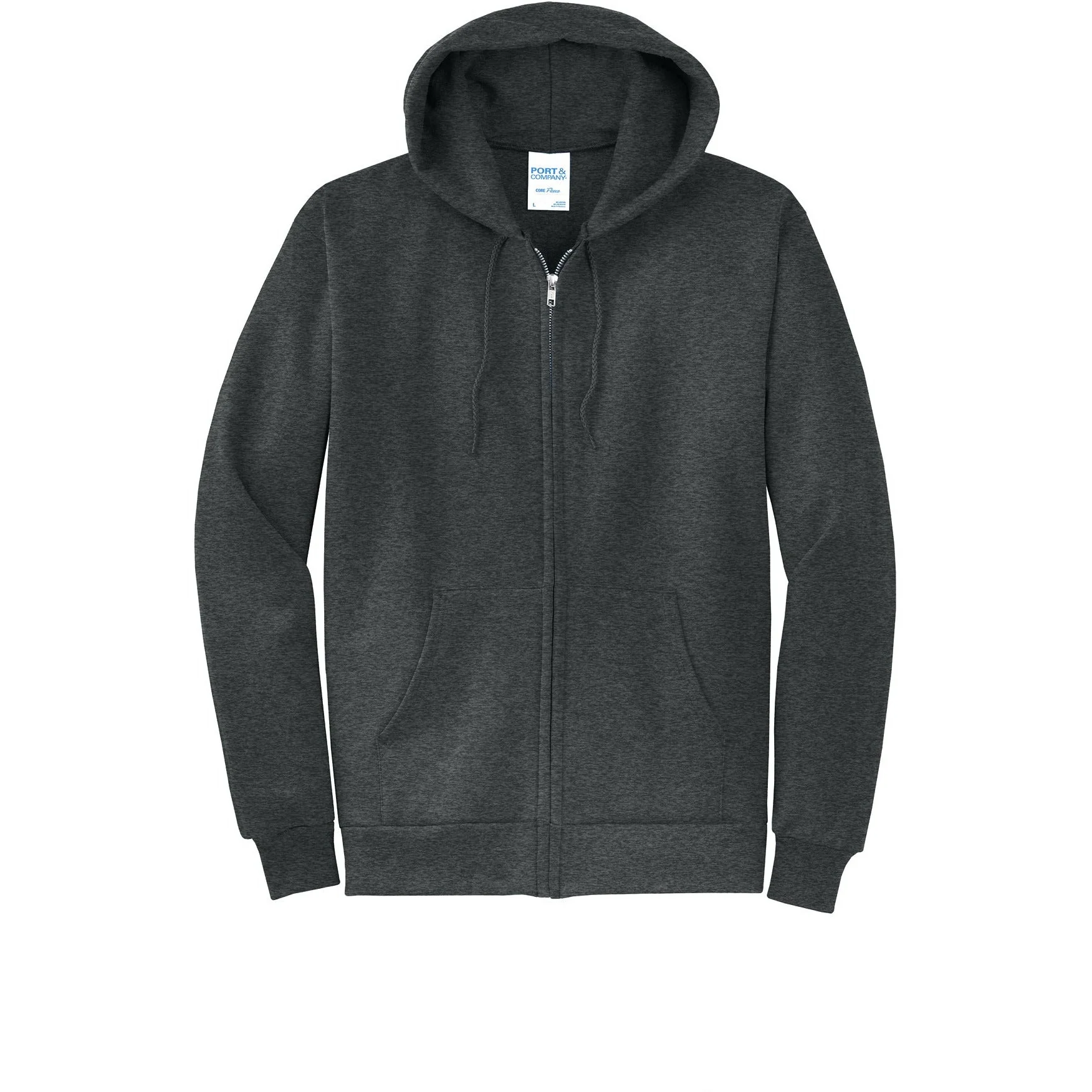 Port & Company® - Core Fleece Full-Zip Hooded Sweatshirt - Image 3